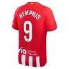 Oficiální Fotbalový Dres Atlético Madrid Memphis 9 Domácí 2023-24 pro Muži